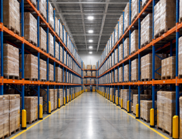 Secure Logistics Warehouse